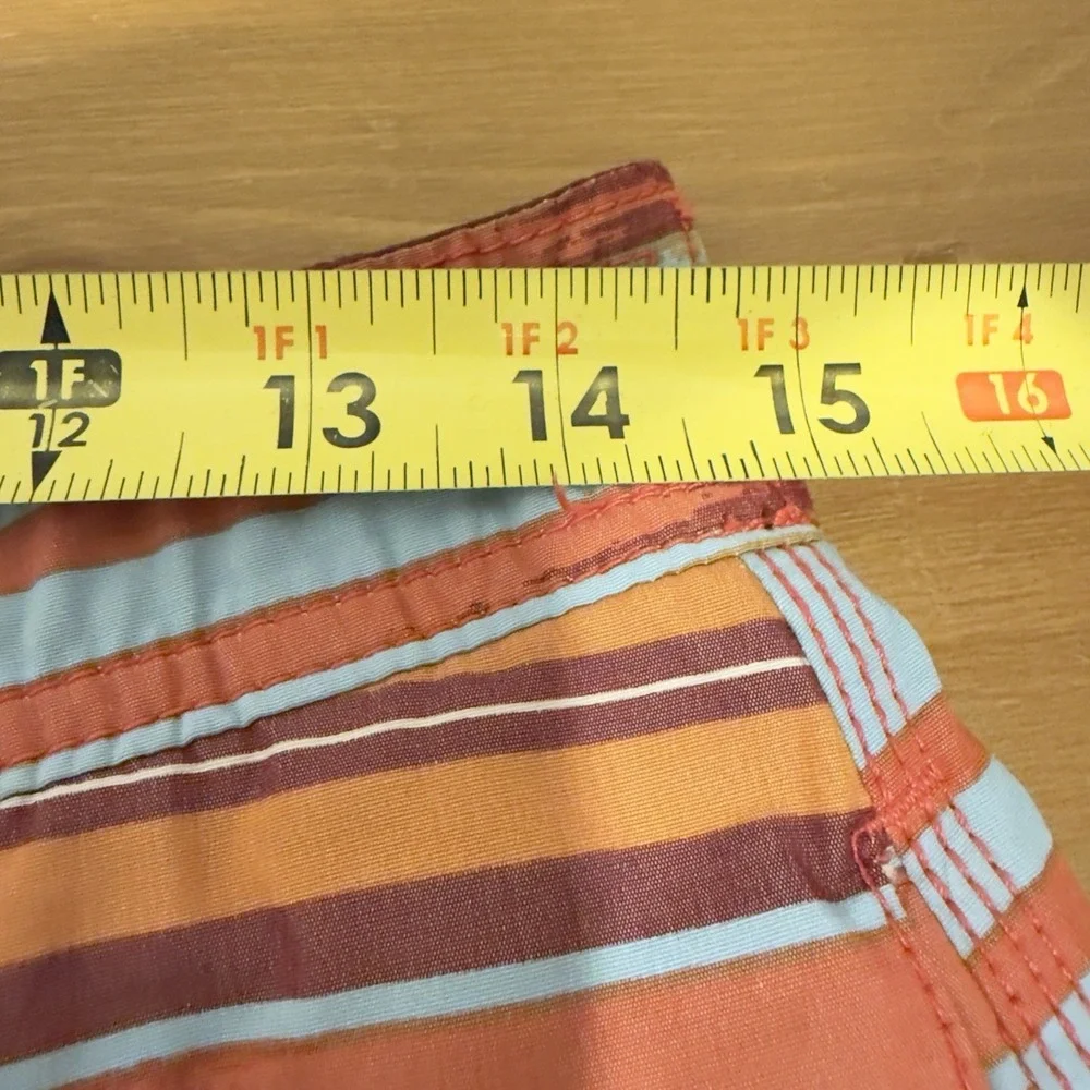 Tommy Bahama Men's Bright Blue Orange Red Swim Trunks Relax Size Small
